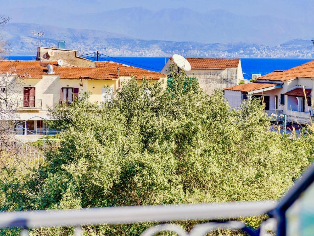 Villa Trousas Kassiopi With Private Pool Bagian luar foto